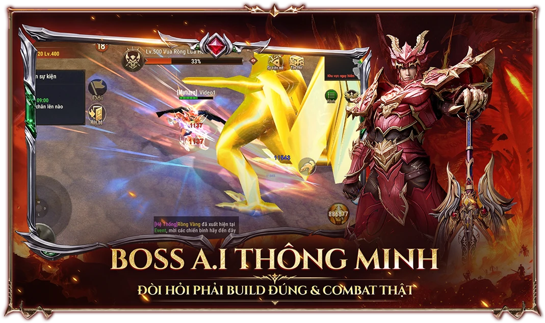 Boss A.I thông minh - đòi hỏi build đúng và combat thật