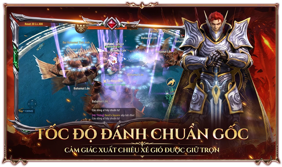 Tốc độ đánh chuẩn gốc - giữ trọn cảm giác xuất chiêu xé gió