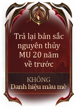Trả lại bản sắc nguyên thủy MU 20 năm - không danh hiệu màu mè